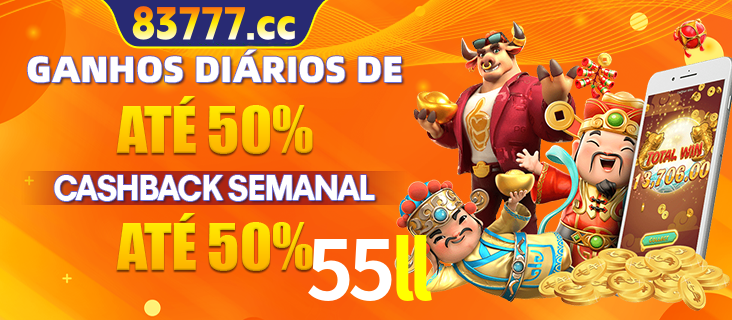 Anúncio de um membro ganhador do cassino 55ll que ganhou R$2.193.486,00 jogando o slot PG Fortune Tiger, com os mascotes do jogo comemorando o prêmio.